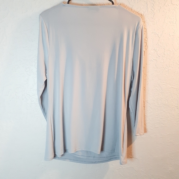 Carmen Marc Valvo 3/4" Sleeve Blouse - Picture 4 of 5